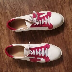 - MICHELE LOPRIORE, white and red Sneaker sz 37